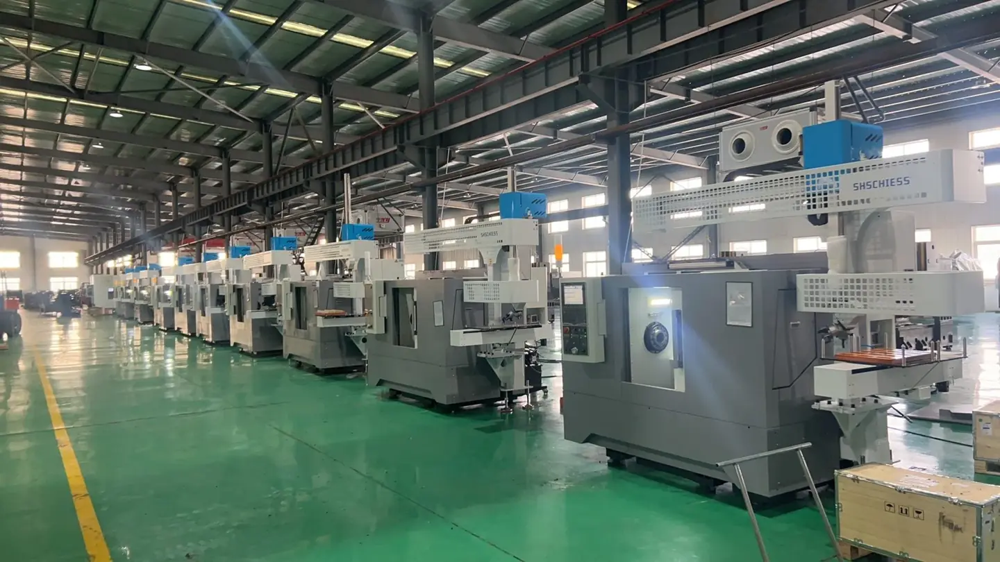 Inside the SHSCNC machine assembly workshop